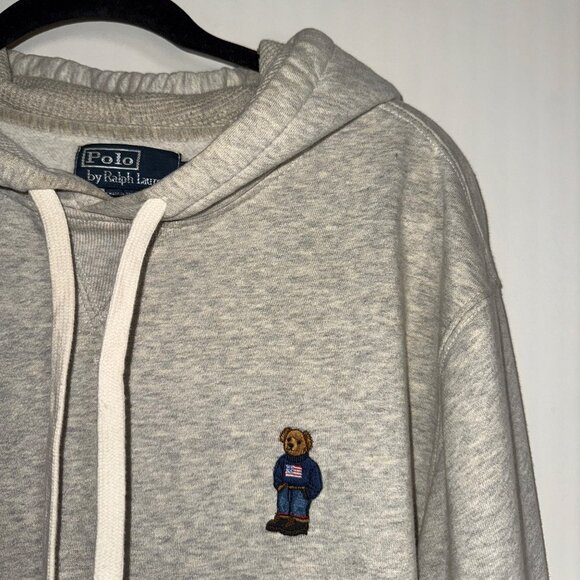 Vintage Polo by Ralph Lauren Polo Bear Hoodie - Picture 2 of 3